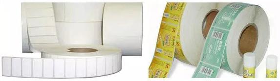 La película de papel etiqueta el PSA pegamento piezosensible para los bolsos del paquete 6