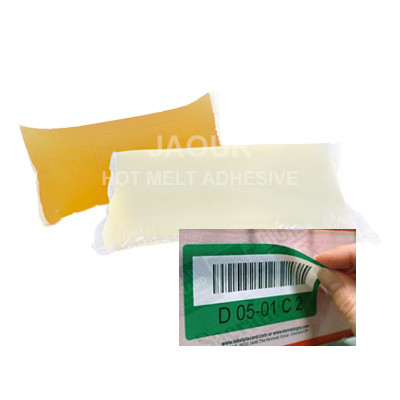 Pegamento piezosensible del derretimiento caliente para las etiquetas de /express de las etiquetas de /self de las etiquetas del mensajero con color amarillo del color/blanco