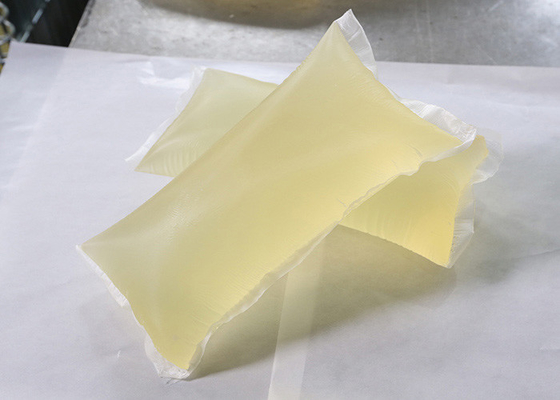 Adhesivo transparente de fusión en caliente Adhesivo sensible a la presión para etiquetas térmicas de papel a baja temperatura