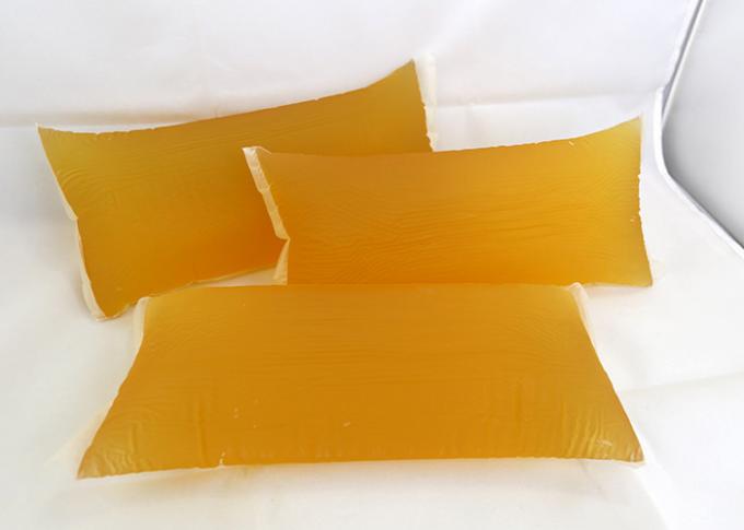 Pegamento caliente sólido transparente amarillo del derretimiento para los pañales higiénicos del bebé de los productos 1